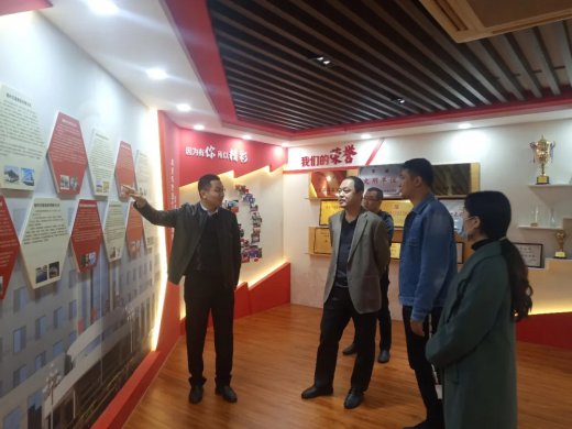 市總工會宣教部來集團(tuán)參觀黨建文化陣地