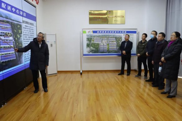 德州市、淄博市郵政管理局及物流產(chǎn)業(yè)發(fā)展中心一行到交投物流公司參觀考察