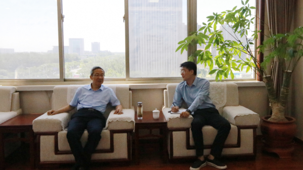 浙江大華公司客人來集團考察洽談
